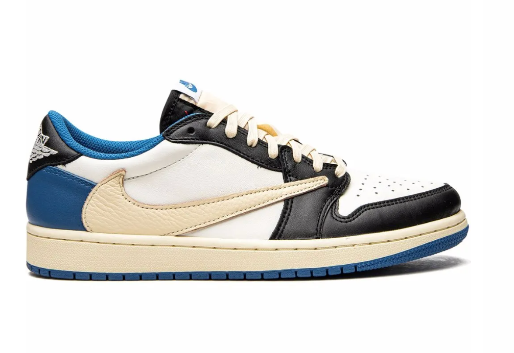 Air Jordan 1 Low. Travis Scott x Fragment